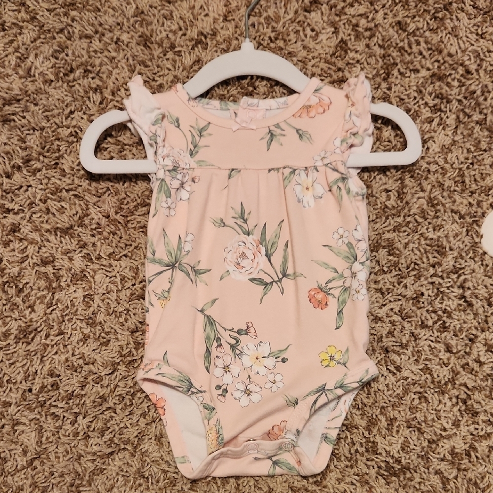 Floral Baby Onesie